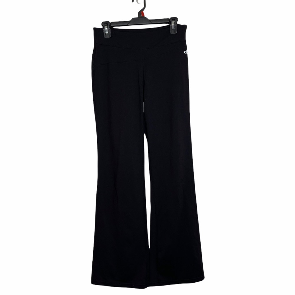 ALO Yoga Wide Leg Black Sweatpnats